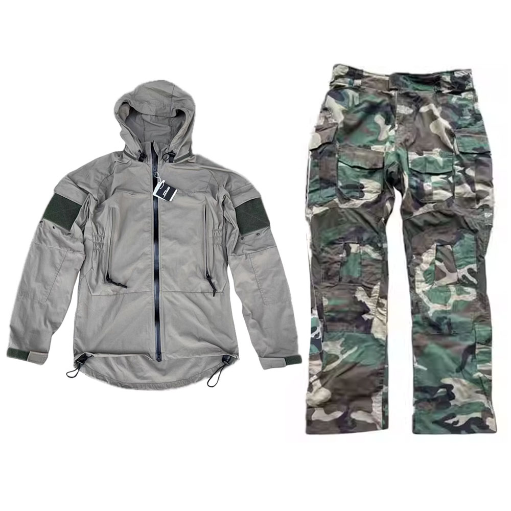 Windproof Jacket Softshell - タクティカルトム ORC グレーソフトシェルジャケット PCU 世代 L5