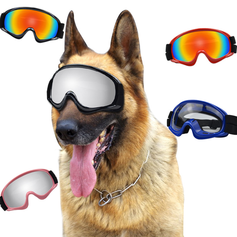 Snow Goggle Uv - ペット用品 犬用ゴーグル 防風 アウトドア 中型・大型犬用サングラス ミリタリードッグ