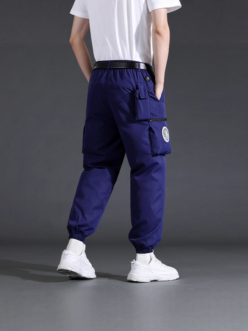 Winter Clothing Work - 夏用冷却エアコンパンツ男性用屋外高温熱中症予防作業ズボンUSB充電ファンパンツ
