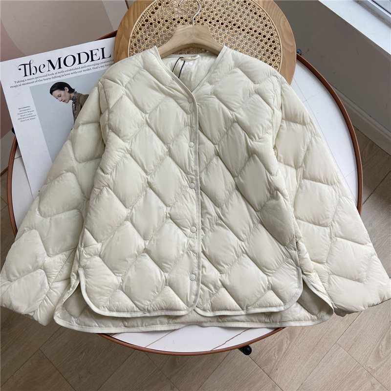 Winter Clothing Color - 女性のカジュアルなルーズフィットジャケット,シンプルなボタンダウン,秋冬,新しい90% コレクション