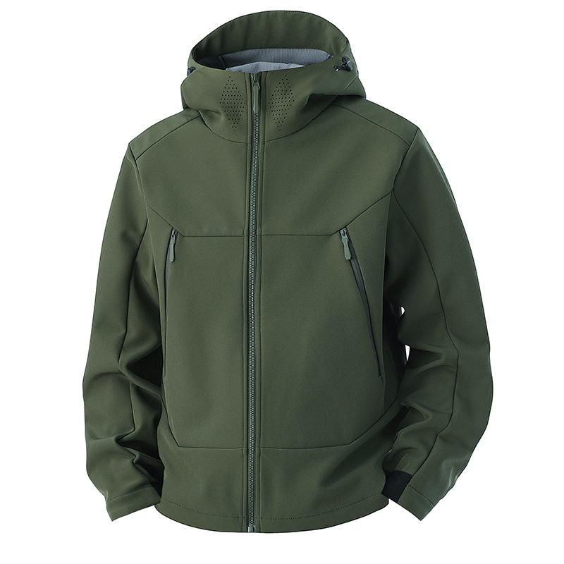 Windproof Jacket Softshell - メンズ ソフトシェルジャケット 防風 防水 アウトドア スポーツ