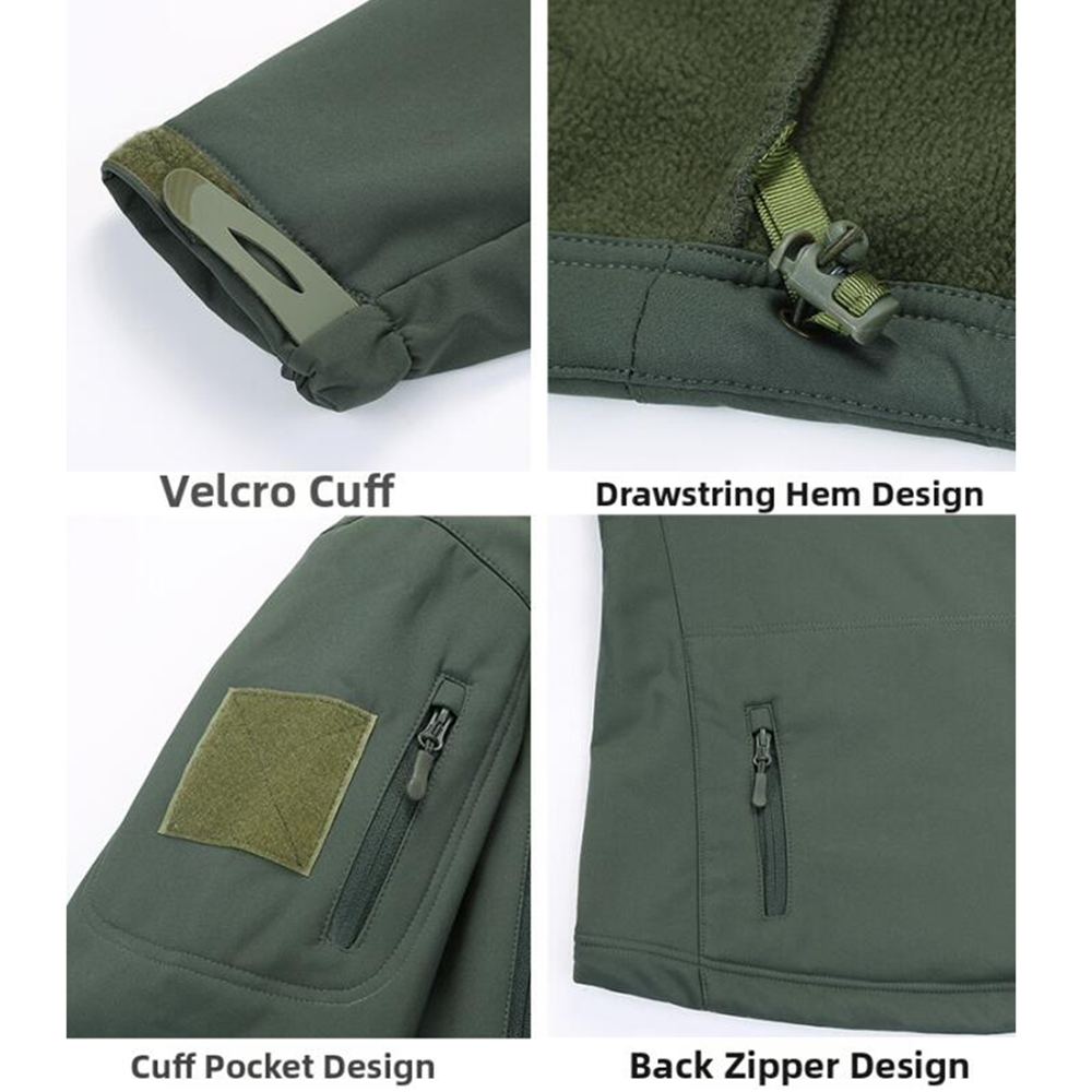 オートバイソフトシェルジャケット男性用戦術防風防水ジャケット - Windproof Jacket Softshell のレビューと価格