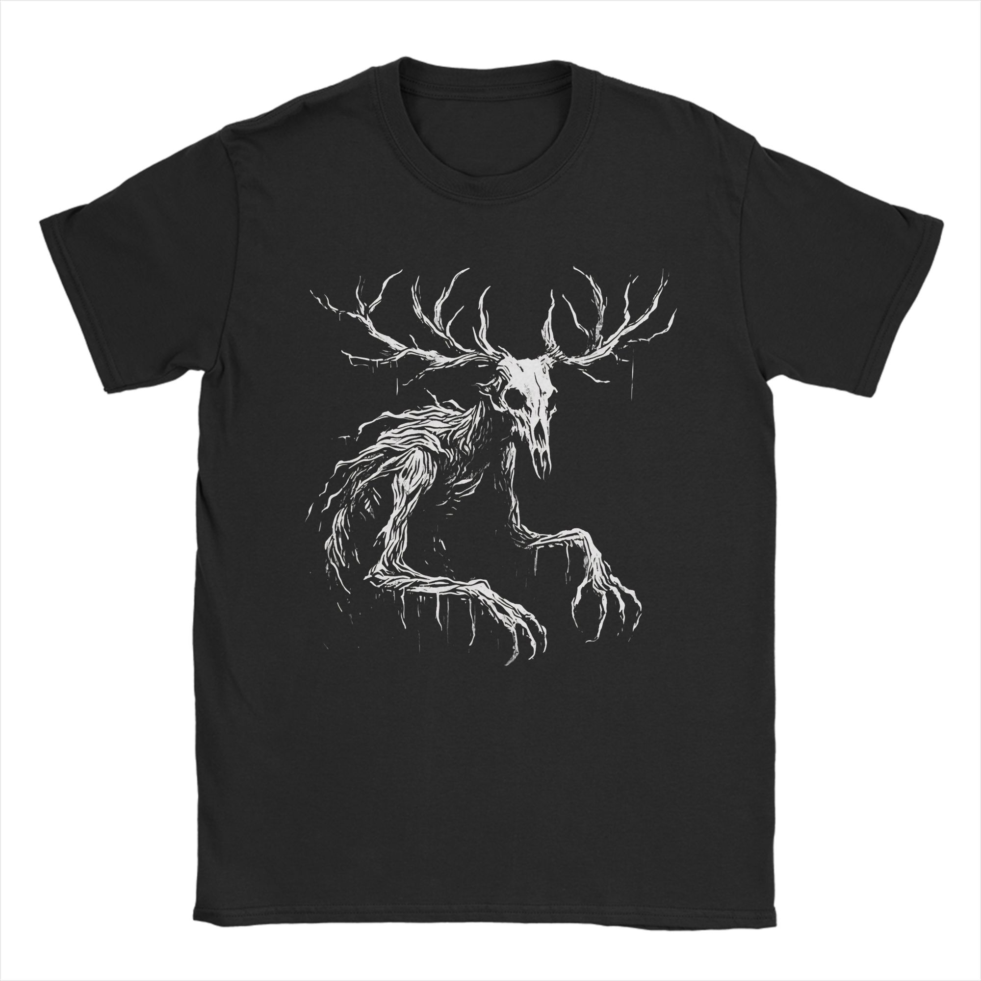 Wendigo-冬の悪夢 Tシャツ男性女性ヒップスターピュア - Winter Clothing Ideas For Women のレビューと価格