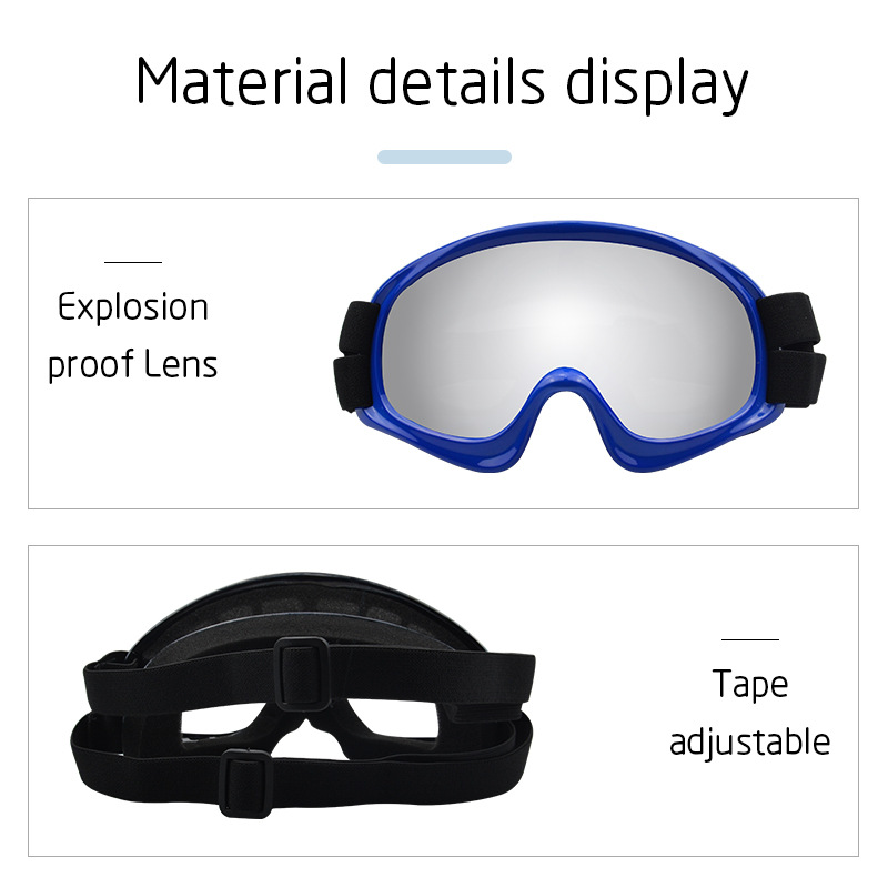 ペット用品 犬用ゴーグル 防風 アウトドア 中型・大型犬用サ - Snow Goggle Uv のレビューと価格