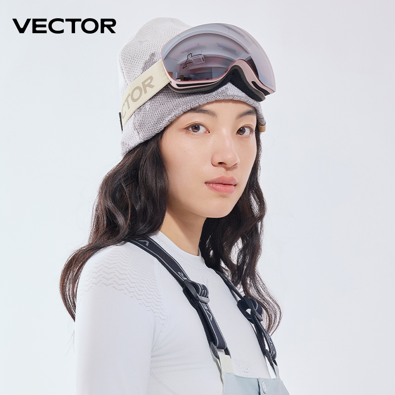 ベクトル OTG スキースノーボードゴーグル女性男性スキーア - Snow Goggle Uv のレビューと価格