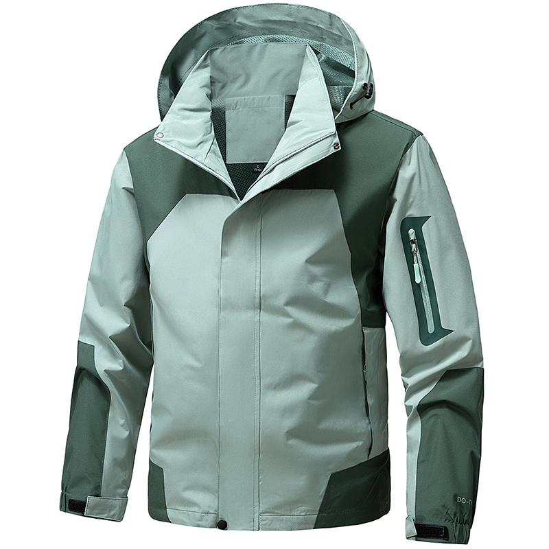 ソフトシェル アウトドアジャケット メンズ ジップアップ フ - Windproof Jacket Softshell のレビューと価格