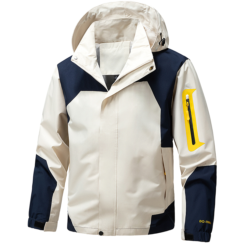 ソフトシェル アウトドアジャケット メンズ ジップアップ フ - Windproof Jacket Softshell のレビューと価格