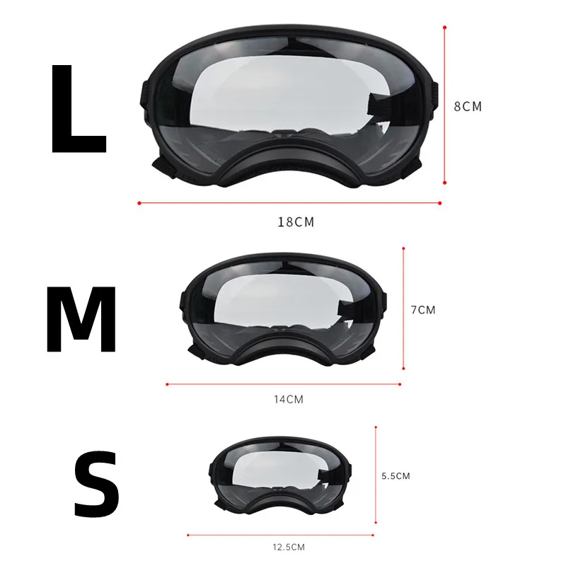 2026年カラーチェンジペットグラス、犬用ゴーグル、犬用サン - Snow Goggle Uv のレビューと価格