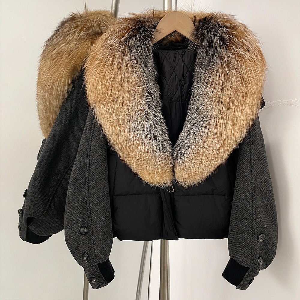 レディースダウンジャケット、ダックダウンパーカー、天然ファー - Winter Clothing Trends のレビューと価格