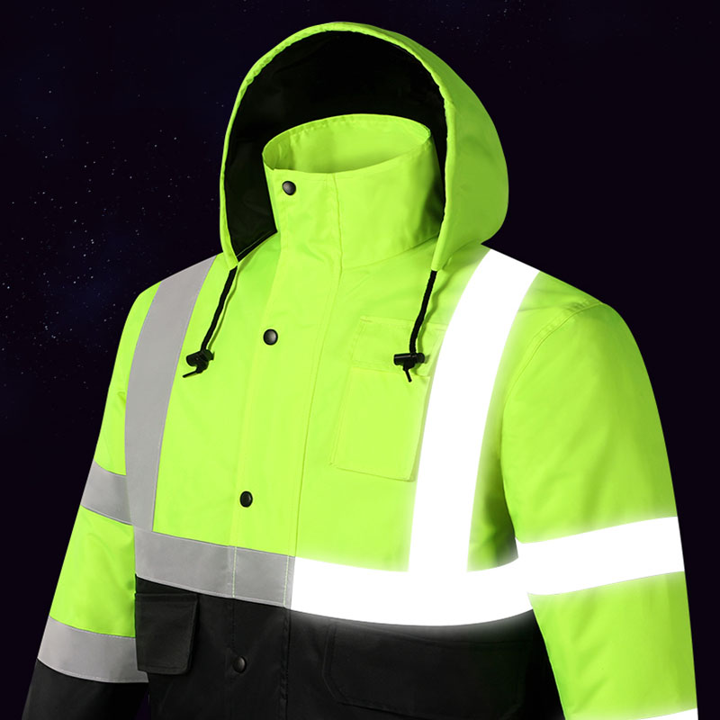 男性用の厚い綿のジャケット,暖かいコート,防水,ヒビス,反射 - Winter Clothing Articles のレビューと価格