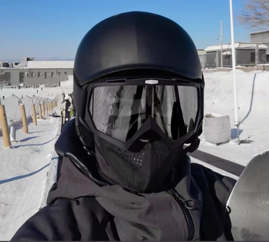 特大サイズのヘルメットゴーグル男性女性モトクロス防風サングラ - Snow Goggle Uv のレビューと価格