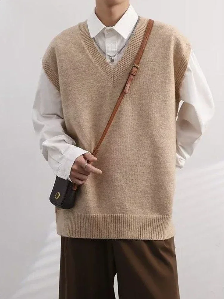 ベスト ウエストコート ベージュ Vネック ニット セーター - Winter Clothing Trends のレビューと価格