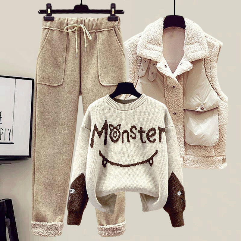 2024 冬の新カシミヤベストコート刺繍ニットセーターカジュ - Winter Clothing Sales のレビューと価格