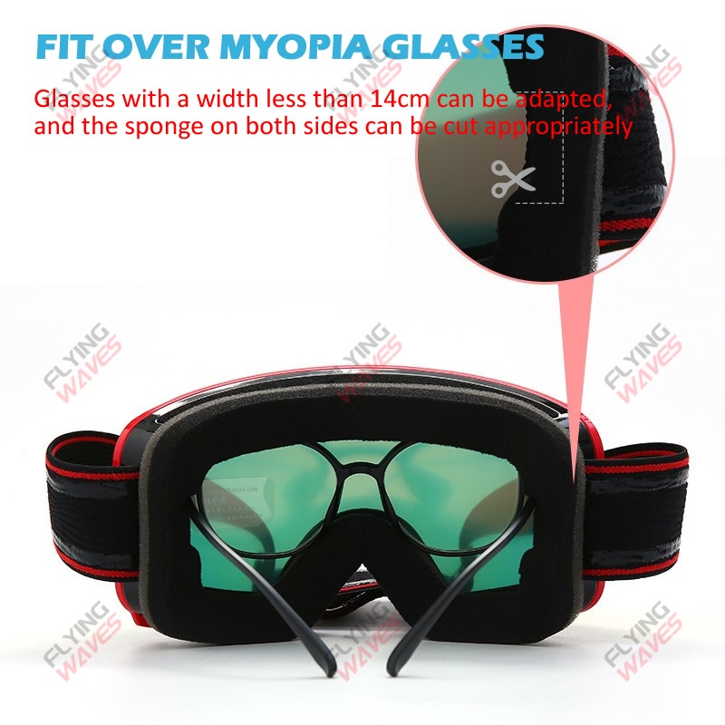 フルスキーゴーグル 大人用 スノーグラス 本物の REVO  - Snow Goggle Uv のレビューと価格