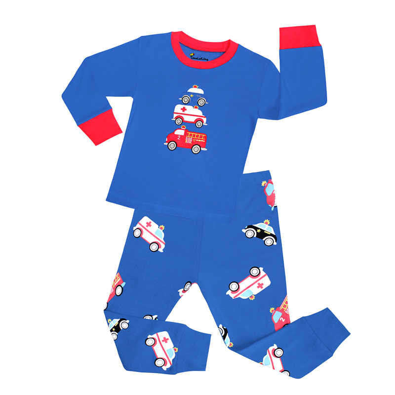 子供用コットンパジャマセット,2〜8歳の子供用パジャマ,2ユ - Winter Clothing For Toddlers のレビューと価格