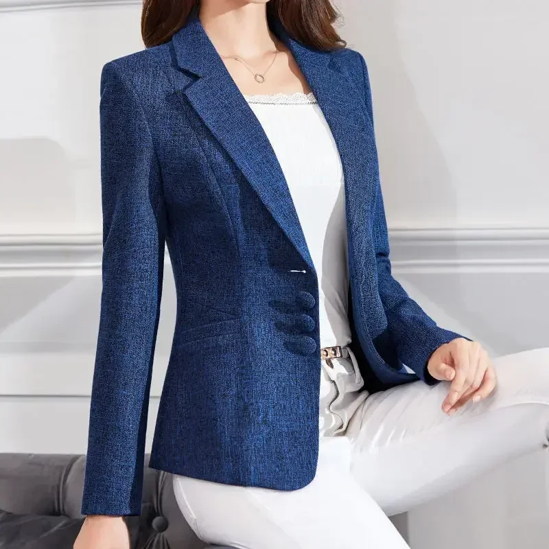ファッション女性ブレザージャケット仕事 2025 オフィスレ - Winter Clothing Work のレビューと価格