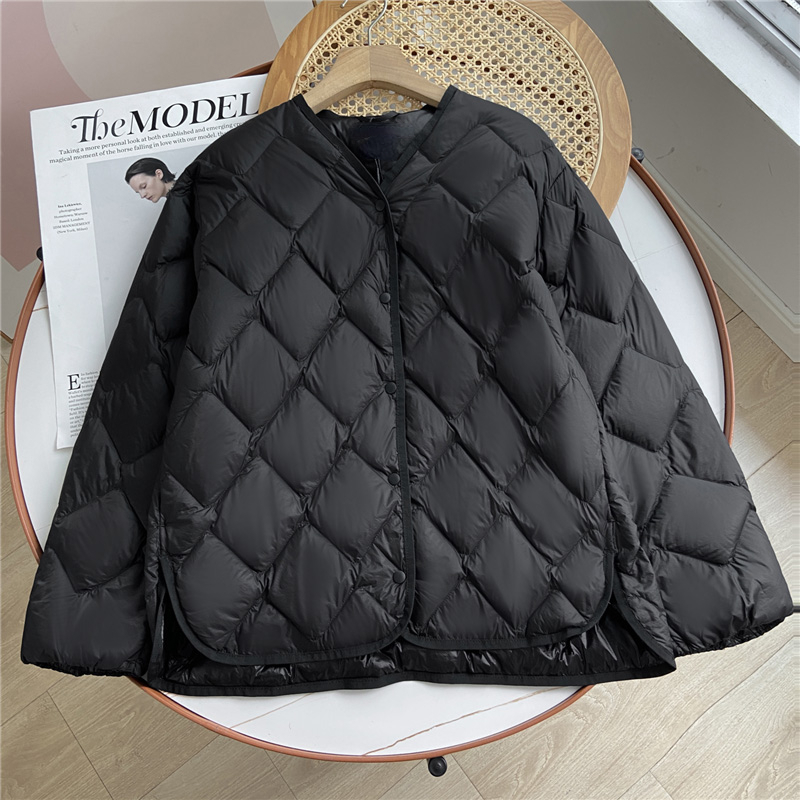 女性のカジュアルなルーズフィットジャケット,シンプルなボタン - Winter Clothing Color のレビューと価格