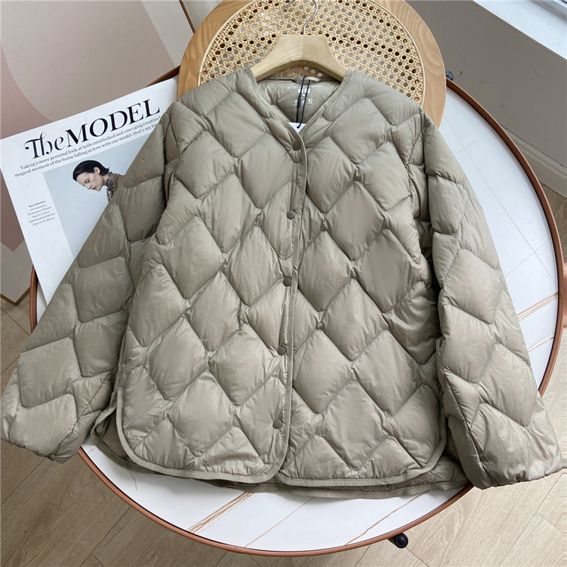 女性のカジュアルなルーズフィットジャケット,シンプルなボタン - Winter Clothing Color のレビューと価格