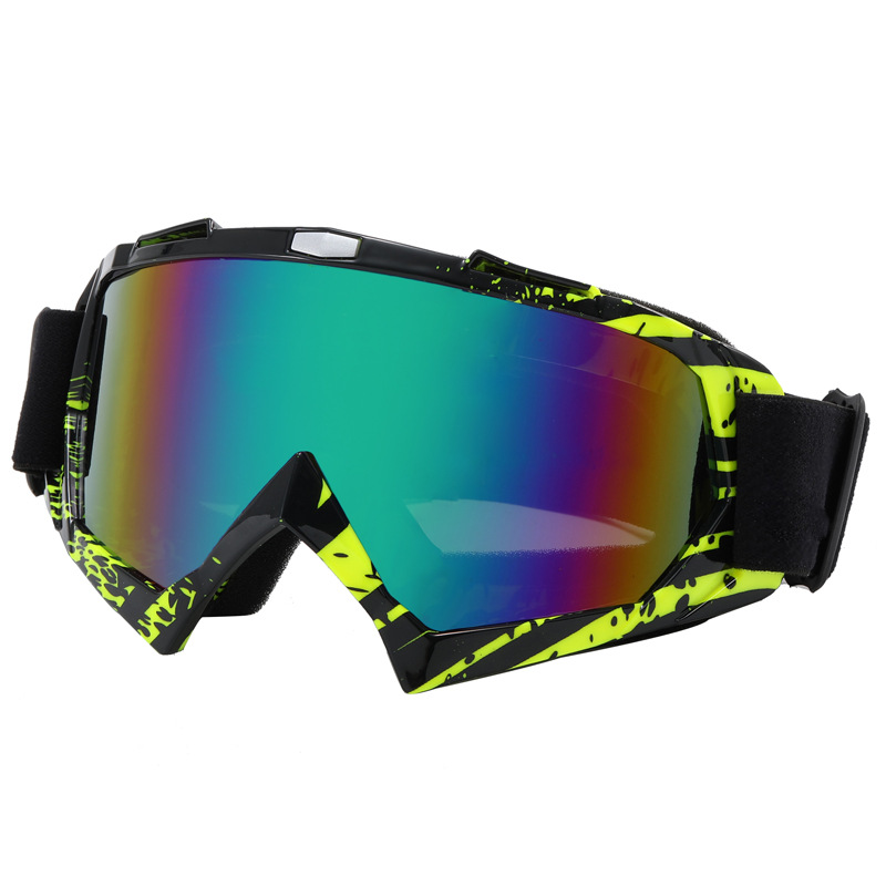 新しい大人用スキーゴーグルユニセックス防風UV保護スノーグラ - Snow Goggle Uv のレビューと価格