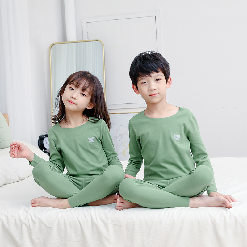 2 ピース子供の秋と冬の無地の秋の服とズボンスーツ男の子と女 - Winter Clothing For Toddlers のレビューと価格