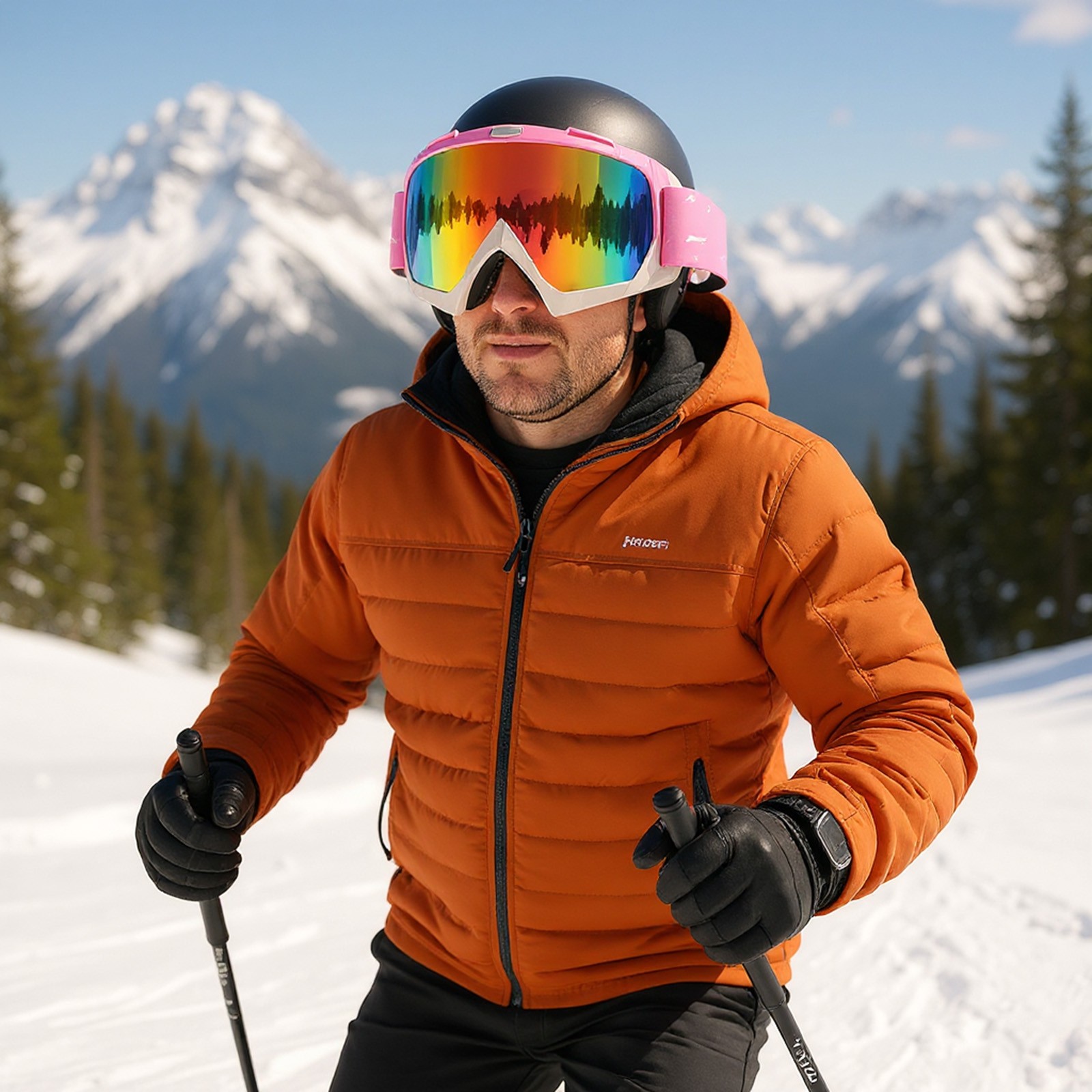防風・防雪・UVカット・防曇 スキーゴーグル スキーマスク  - Snow Goggle Uv のレビューと価格
